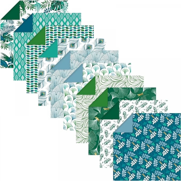 Papel Origami Chic Vegetal