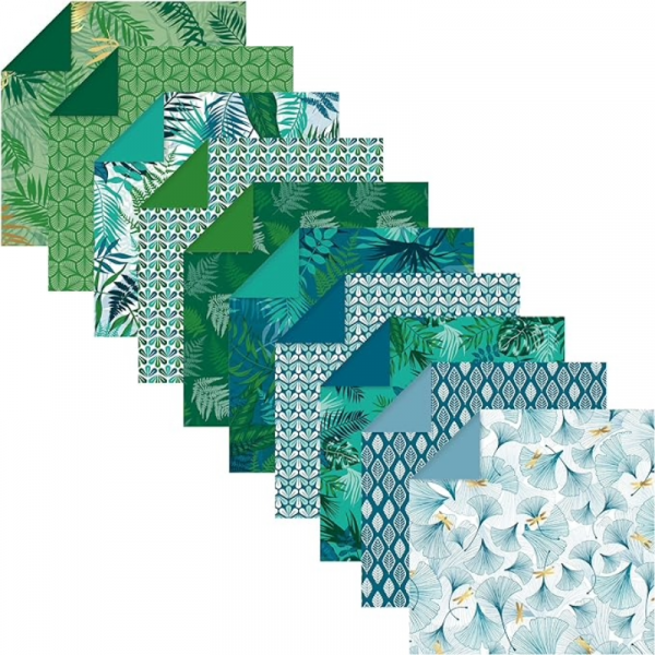Papel Origami Chic Vegetal
