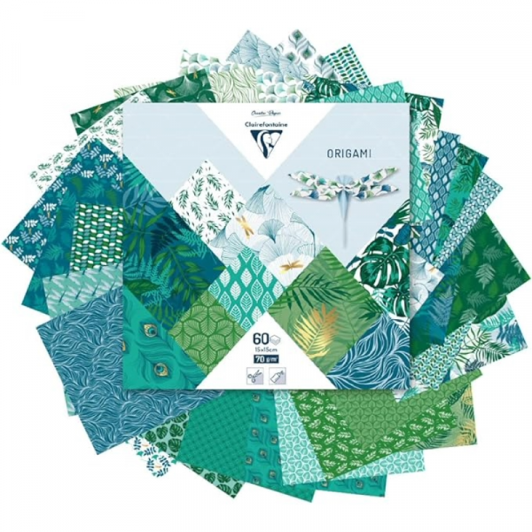 Papel Origami Chic Vegetal