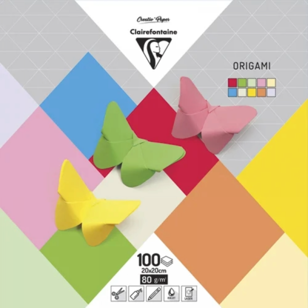 Papel Origami Colores Surtidos