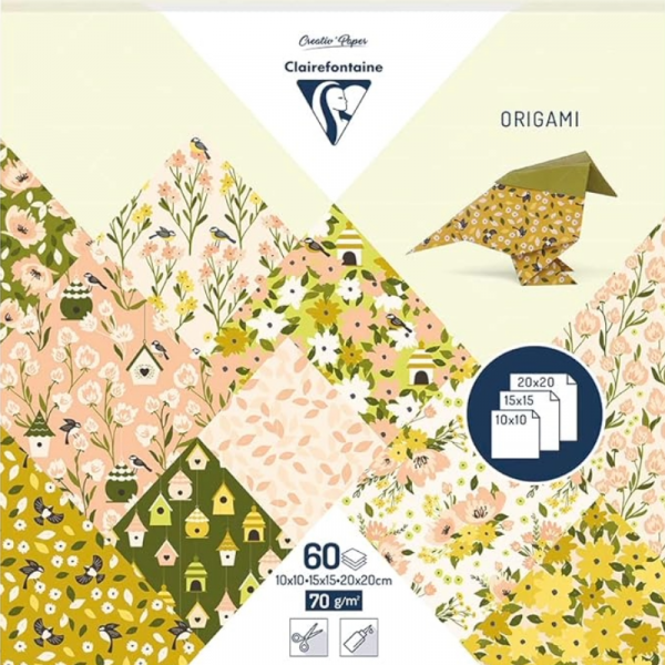 Papel Origami Primavera