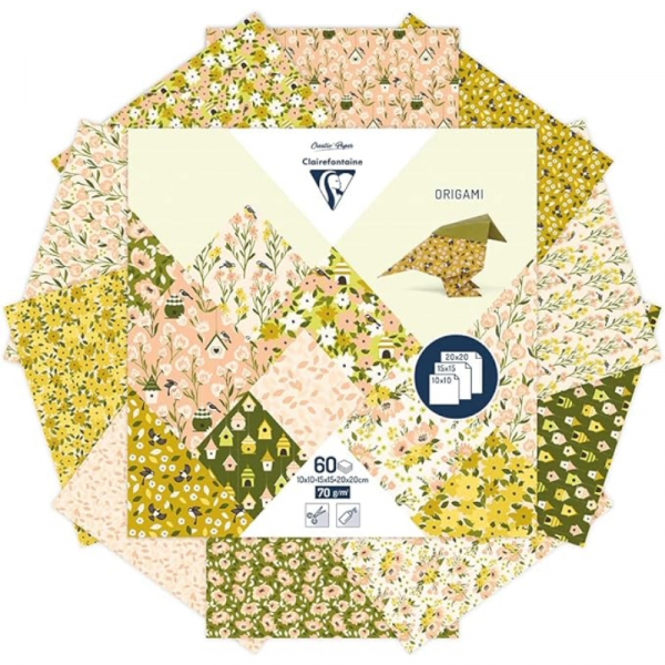 Papel Origami Primavera