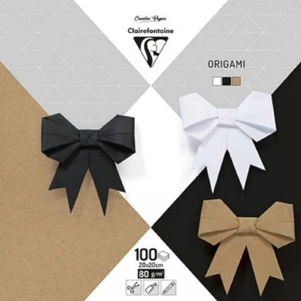 Papel Origami Colores Neutros