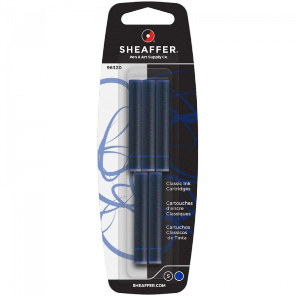 Cartuchos Estilográfica Sheaffer azul