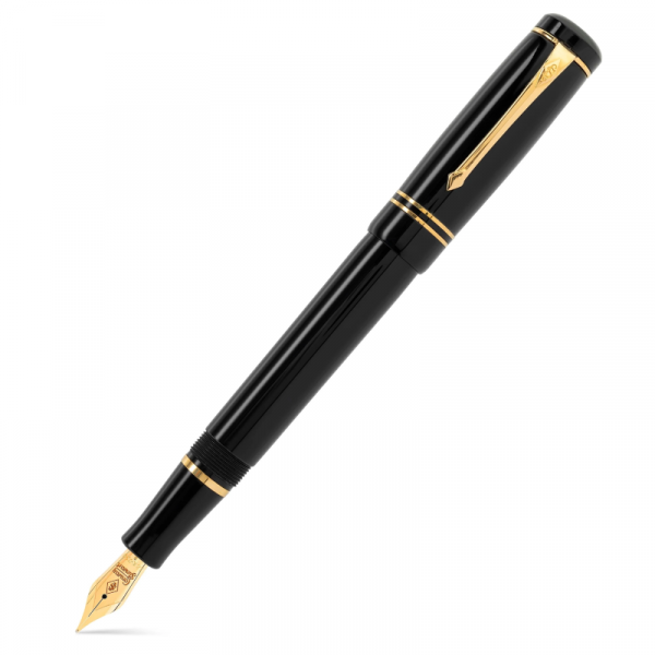 Pluma Winston Classic negro oro Conway Stewart