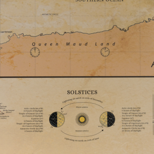 Póster Mapamundi Whisky