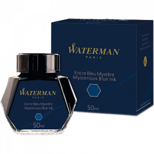 Tintero Waterman azul/negro