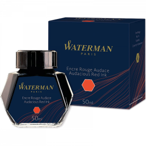 Tintero Waterman rojo