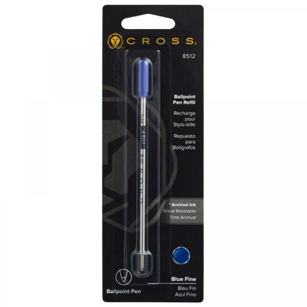 Recambio Bolígrafo Cross azul F