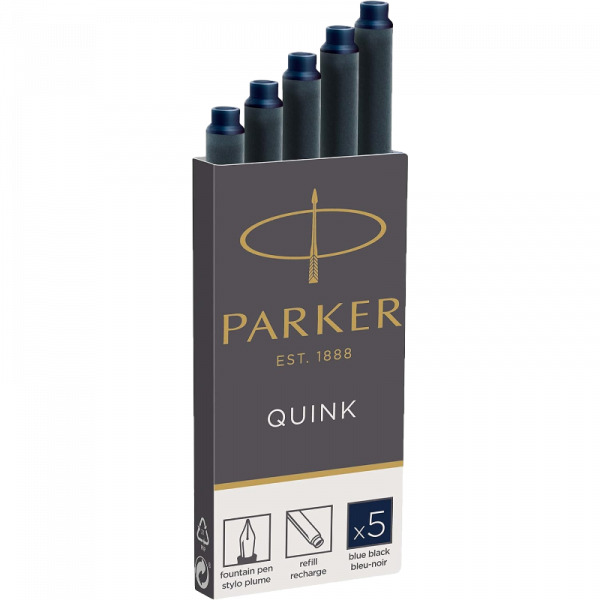 Cartuchos Parker Azul/Negro