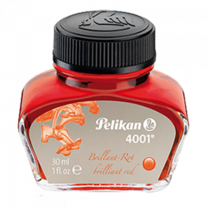 Tintero rojo brillante Pelikan 4001