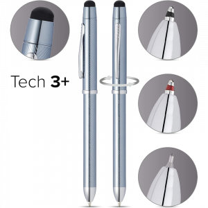 Tech3+ azul translucido Multifunción Cross