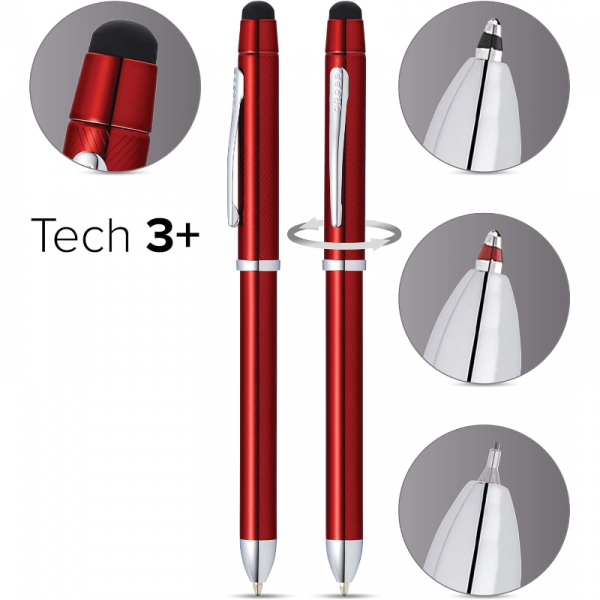 Tech3+ rojo Multifunción Cross