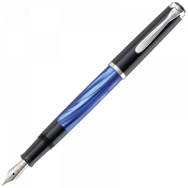 Estilográfica Pelikan M205 Blue marbled