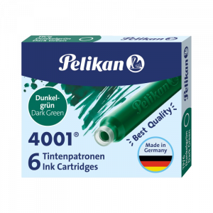Cartuchos verde Pelikan 4001