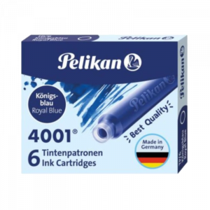 Cartuchos azul real Pelikan 4001