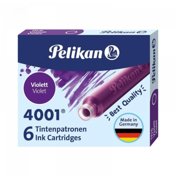 Cartuchos violeta Pelikan 4001