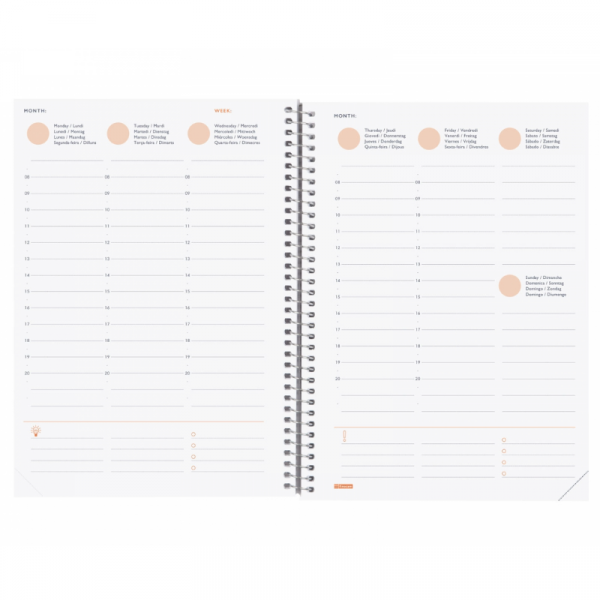 Agenda Semanal Sin fechar Mytime