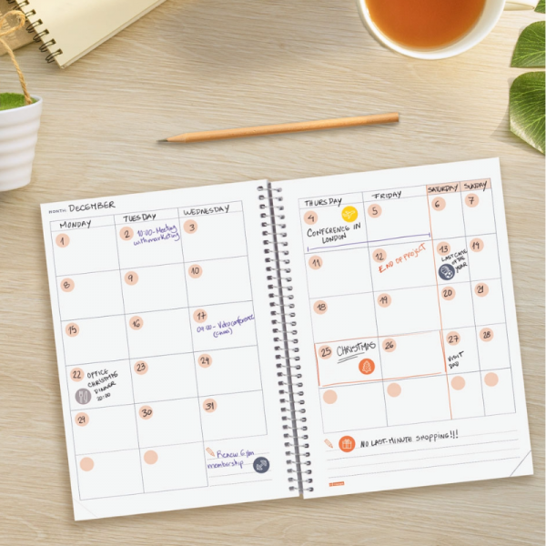 Agenda Diaria Sin fechar Mytime