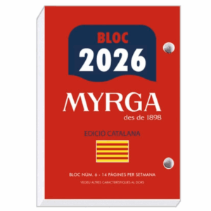 Bloc Catalá Nº 6 Myrga 2026