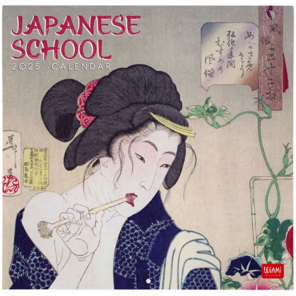 Calendario Pared 2025 Escuela Japonesa