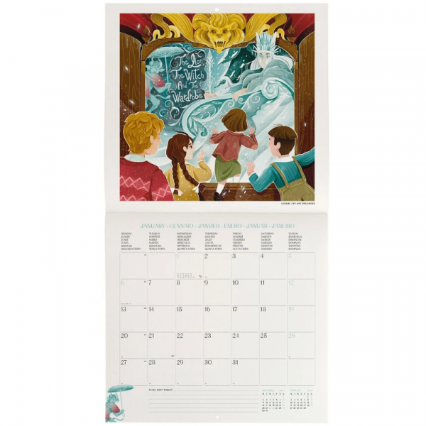 Calendario Pared 2025 Érase una vez...