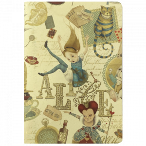 Libreta Alicia en el Pais de las Maravillas