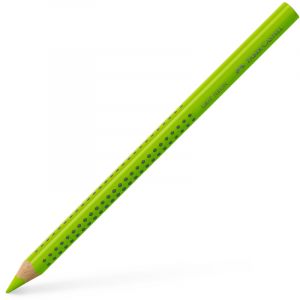 Marcador Jumbo Grip verde neón Faber-Castell