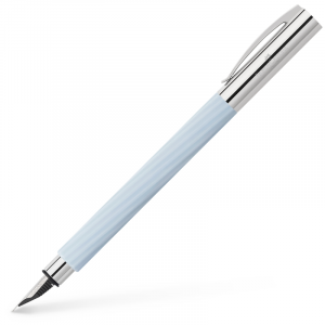 Pluma Ambition Italic Ice Blue Edición Limitada Faber-Castell