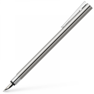 Pluma Neo Slim acero inoxidable Faber-Castell