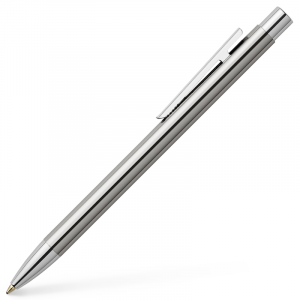 Bolígrafo Neo Slim acero inoxidable Faber-Castell
