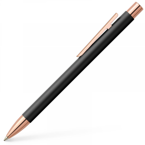 Bolígrafo Neo Slim Black/Rosé Faber-Castell