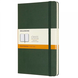 Cuaderno Moleskine Classic Rayado 13x21cm Verde