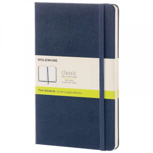 Cuaderno Moleskine Classic Liso 13x21cm Azul Marino