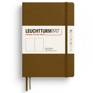 Libreta Leuchtturm 1917 A5 Liso Spicy Brown