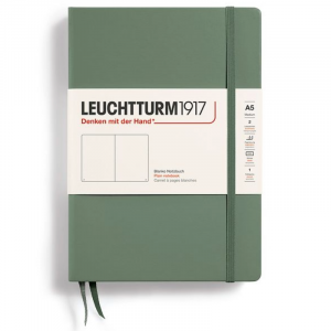 Libreta Leuchtturm 1917 A5 Liso Olive