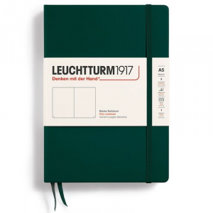 Libreta Leuchtturm 1917 A5 Liso Forest Green