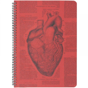 Cuaderno Corazón Anatómico A4 Espiral
