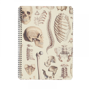 Cuaderno Esqueleto A5 Espiral