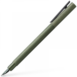 Pluma Neo Slim aluminio verde Faber-Castell