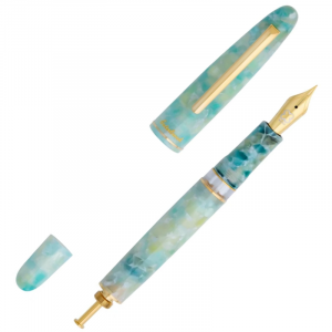 Pluma Sea Glass con pistón Esterbrook