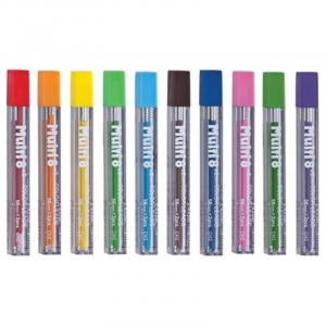 Set 2 Minas 2mm colores Pentel