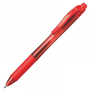 Bolígrafo Gel Energel BL107 Rojo