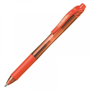 Bolígrafo Gel Energel BL107 Naranja