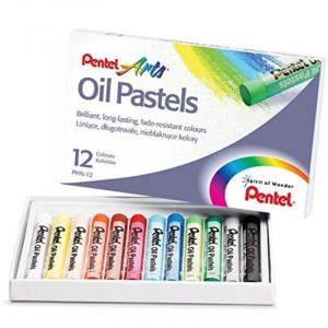 Set 12 Pasteles al Óleo Pentel