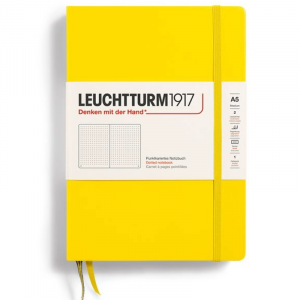 Libreta Leuchtturm 1917 A5 Puntos Lemon