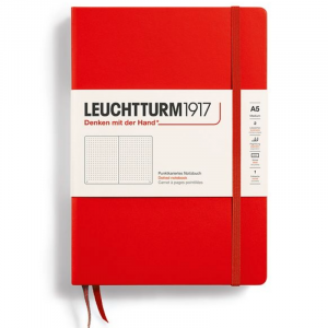 Libreta Leuchtturm 1917 A5 Puntos Red