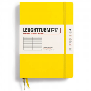Libreta Leuchtturm 1917 A5 Rayado Lemon