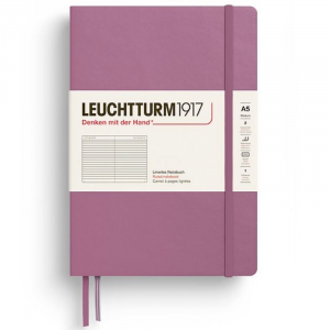 Libreta Leuchtturm 1917 A5 Rayado Dusty rose