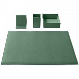 Juego de escribanía Charme verde